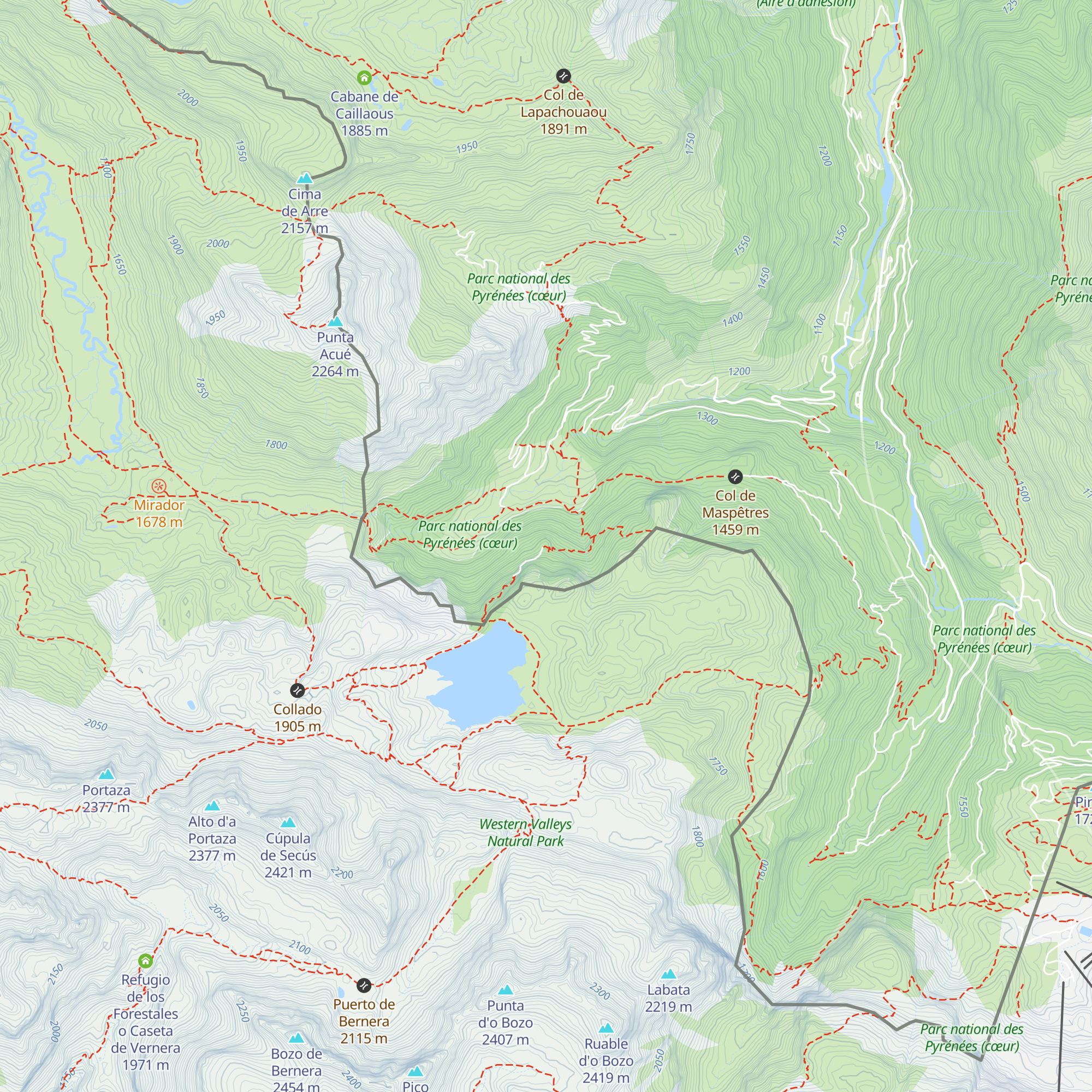 Cabane EDF d'Etaëns (Fermée) map