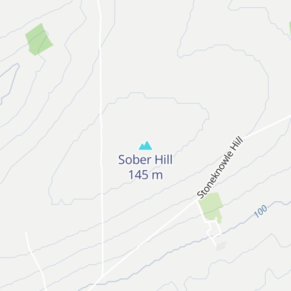 Map of Sober Hill