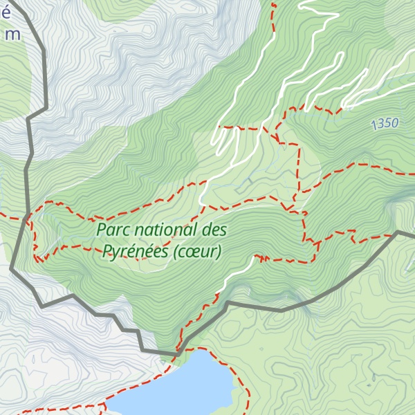 Map of Cabane d'Espélunguère