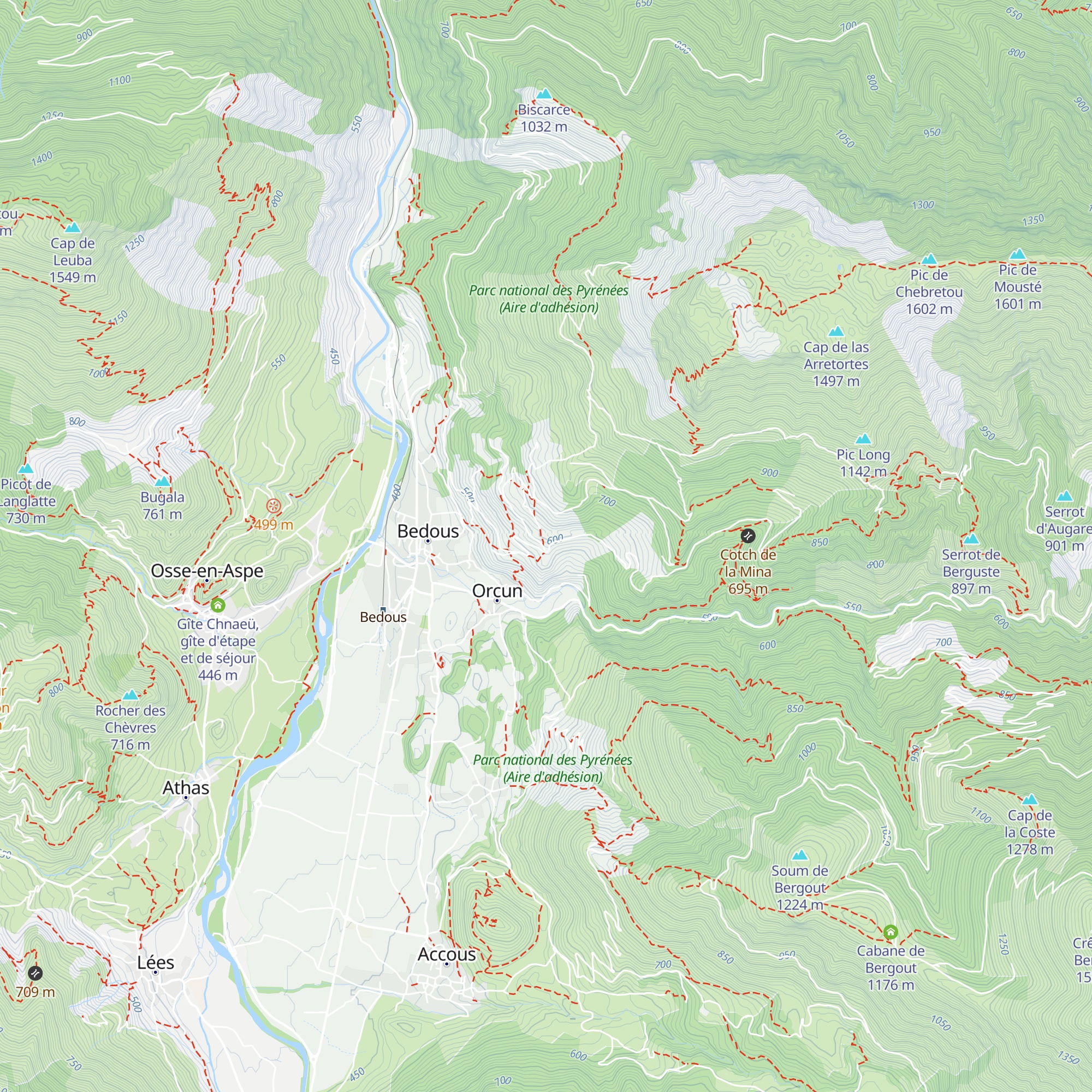Cabane de chasse map