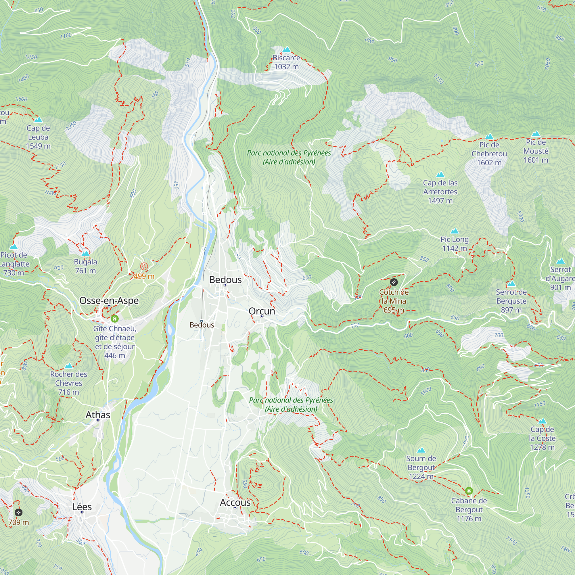 Cabane de chasse map