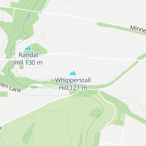 Map of Whipperstall Hill