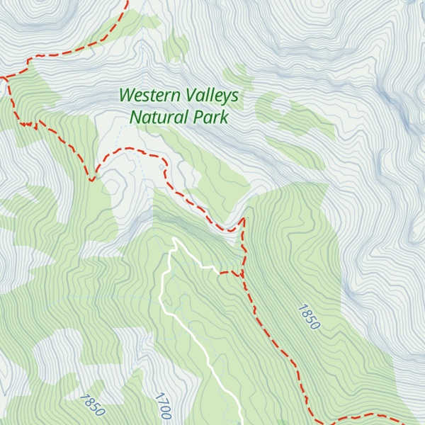 Map of Refugio del Cubilar del Barranco