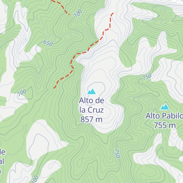 Map of Alto de la Cruz