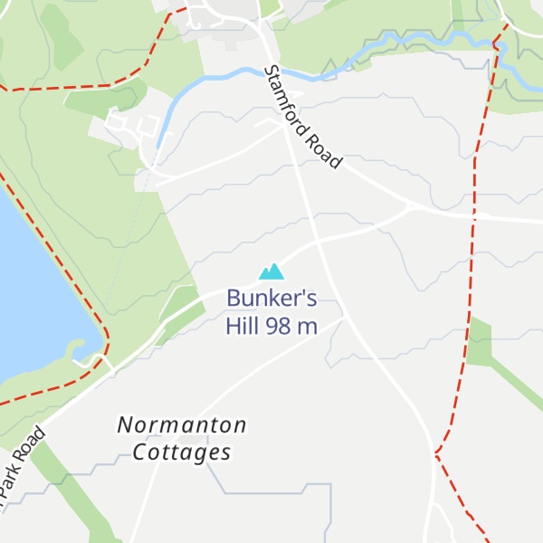 Map of Bunker's Hill