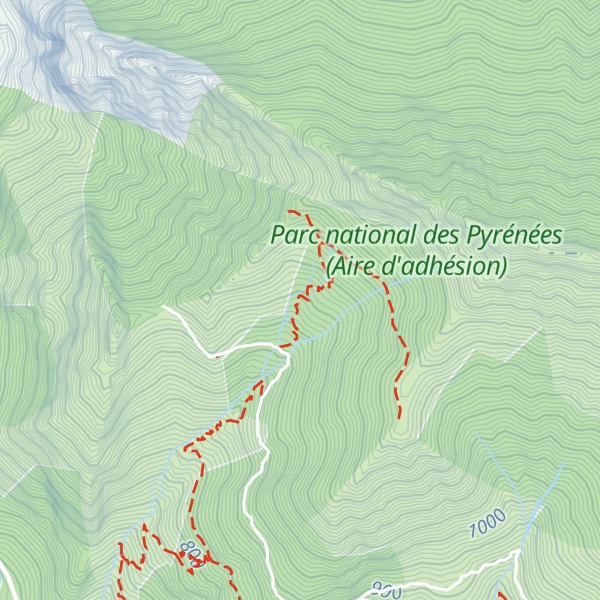 Map of Cabane de Sabas