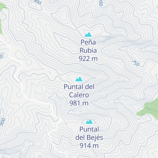 Map of Puntal del Calero