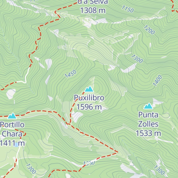 Map of Puxilibro