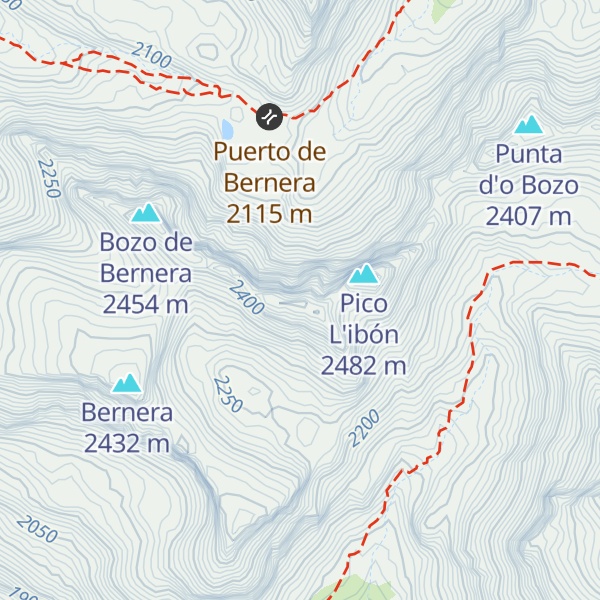 Map of Ruabe de Bernera
