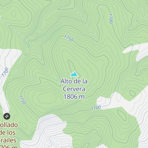 Map of Alto de la Cervera