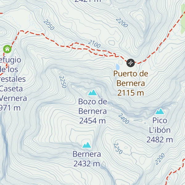 Map of Bozo de Bernera