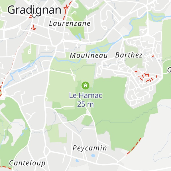 Map of Le Hamac
