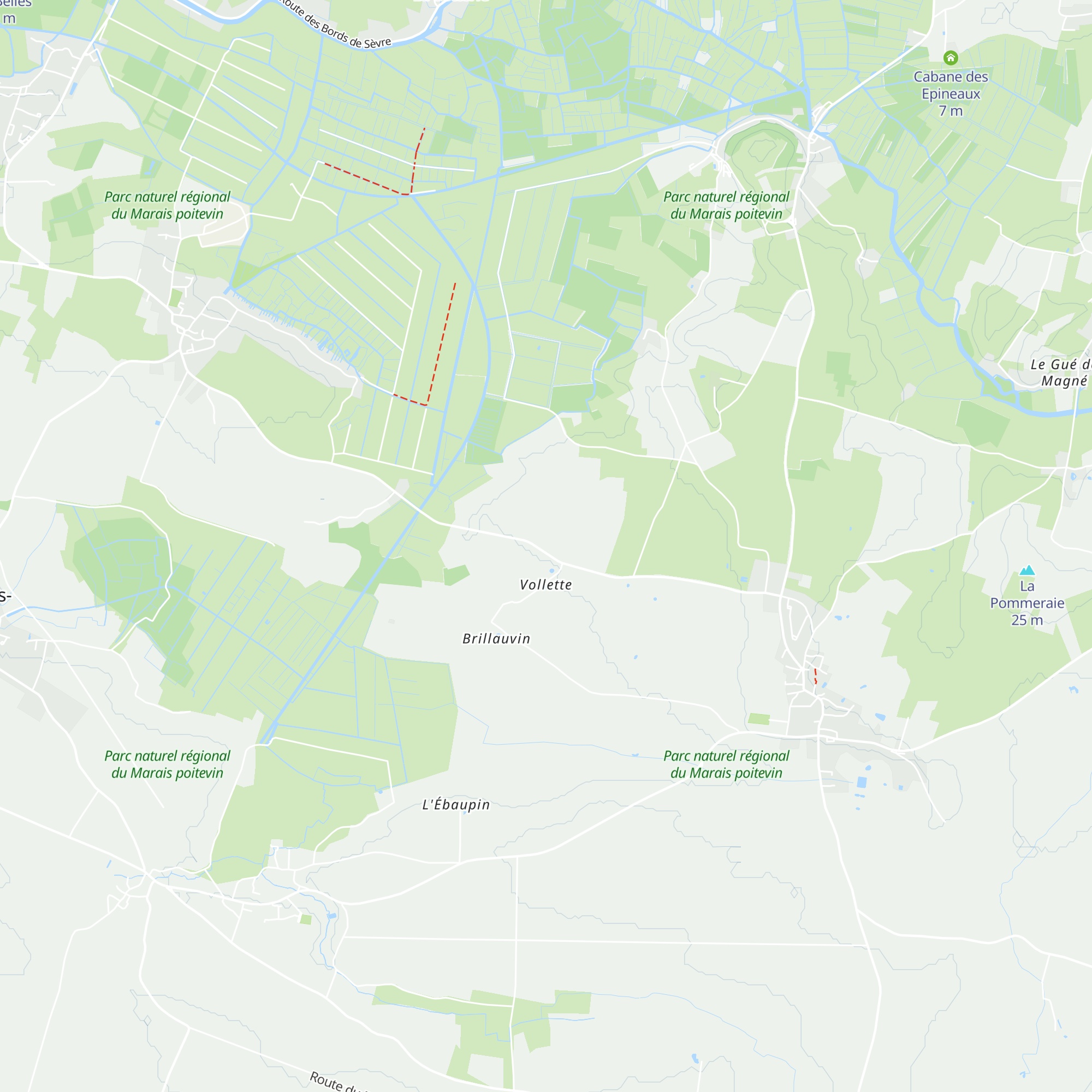 Cabanes de la Chaume à Pel map