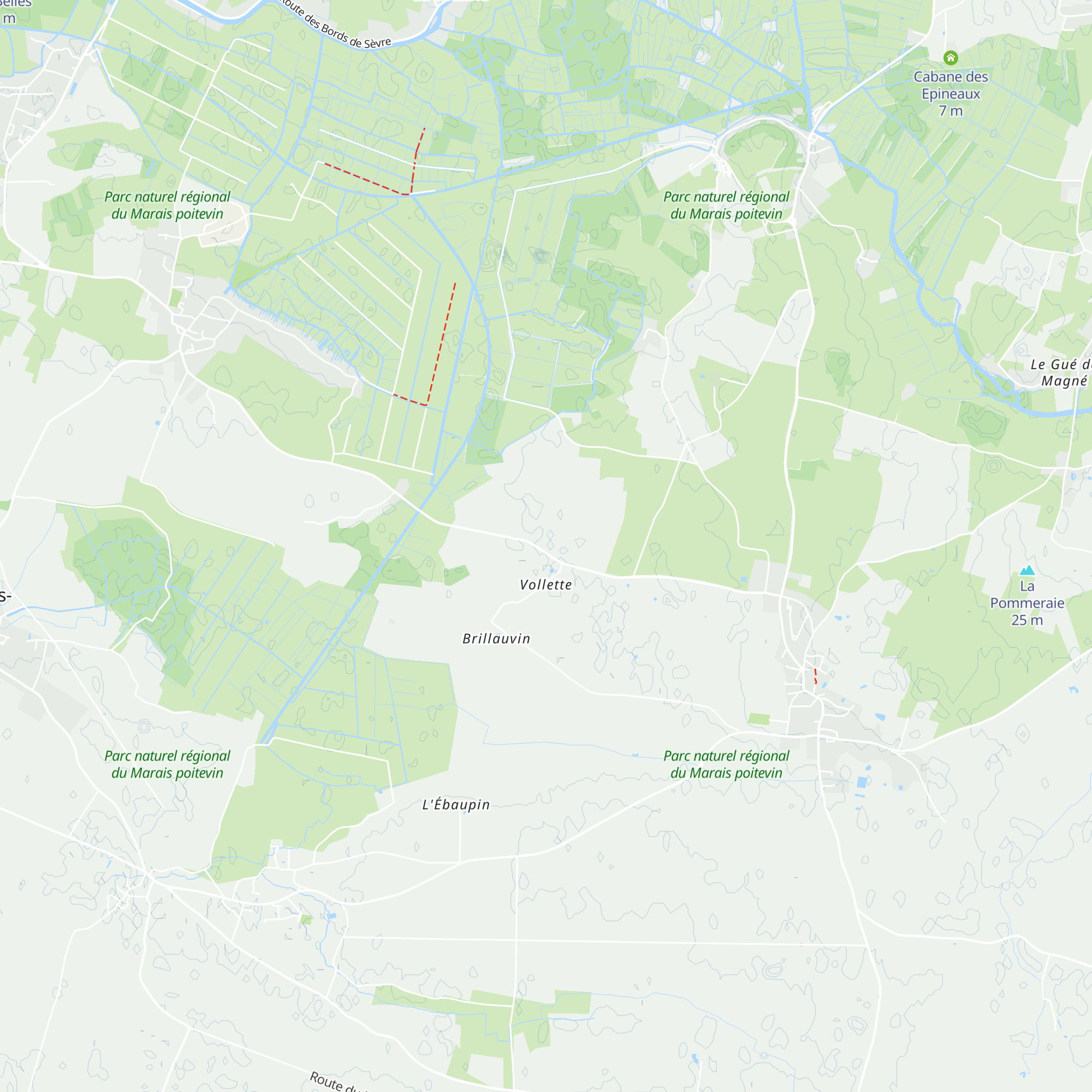 Cabanes de la Chaume à Pel map