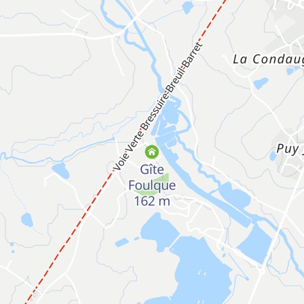 Map of Gîte Foulque