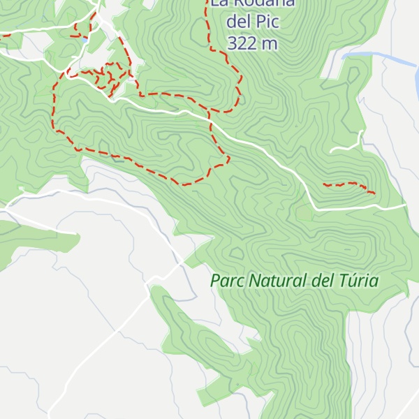 Map of Alt del Castellet