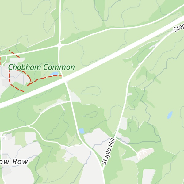 Map of Chickabiddy Hill