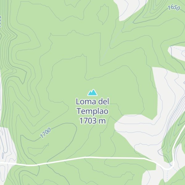 Map of Loma del Templao