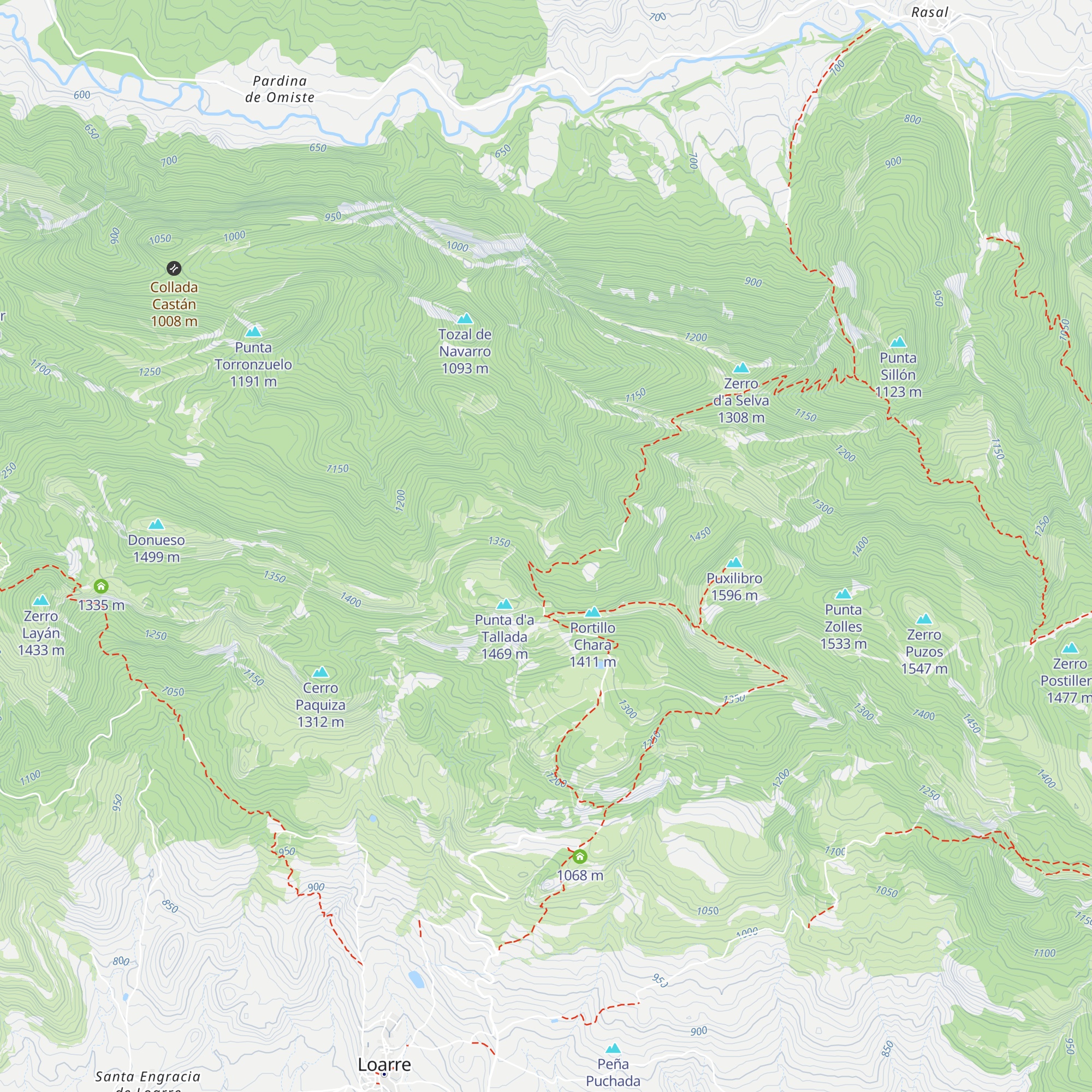 Refugio de la Fuenfría map