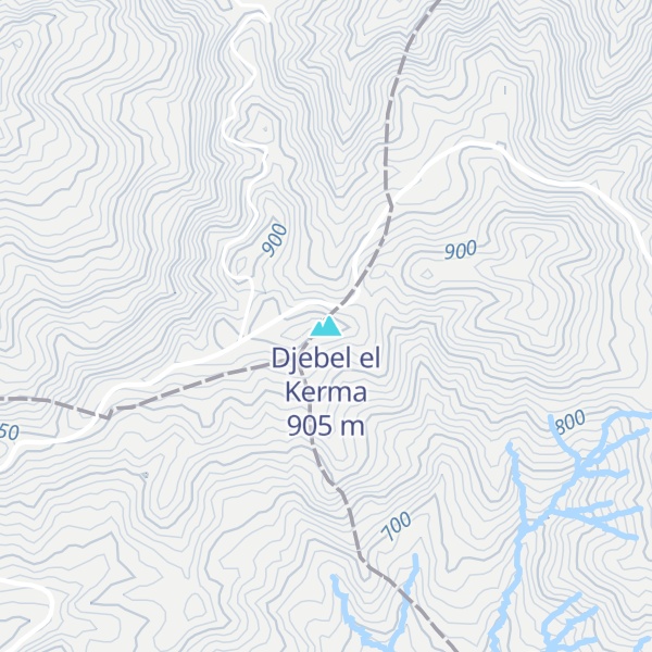 Map of Djebel el Kerma