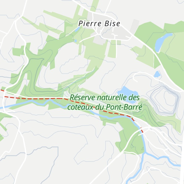 Map of Cabane de vigne