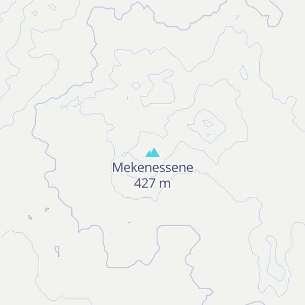 Map of Mekenessene