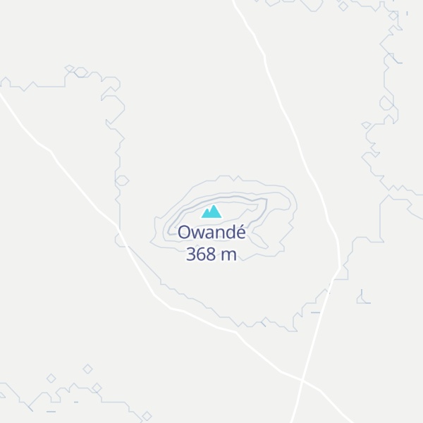 Map of Owandé
