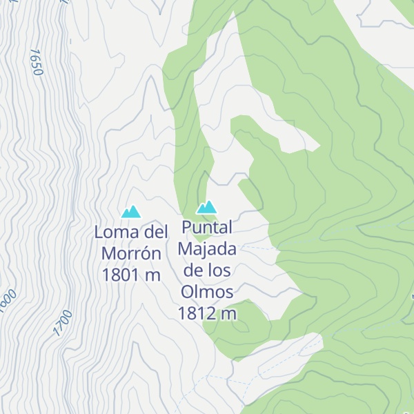 Map of Puntal Majada de los Olmos