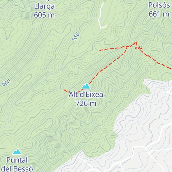 Map of Alt d'Eixea