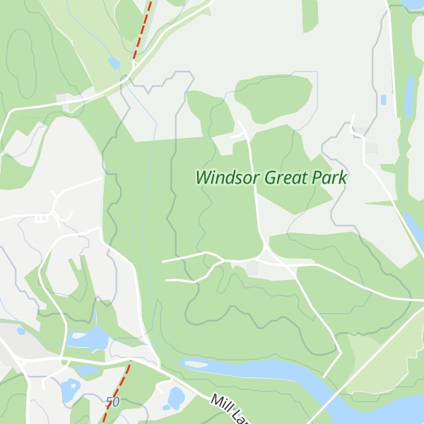 Map of Manor Hill