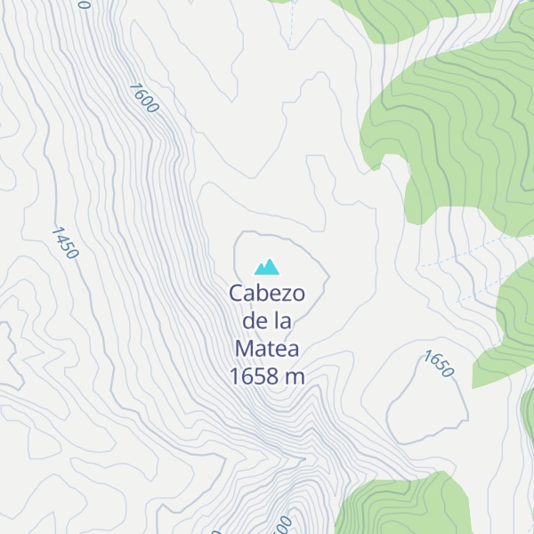 Map of Cabezo de la Matea
