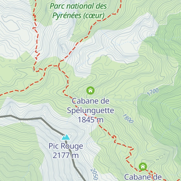 Map of Cabane de Spélunguette