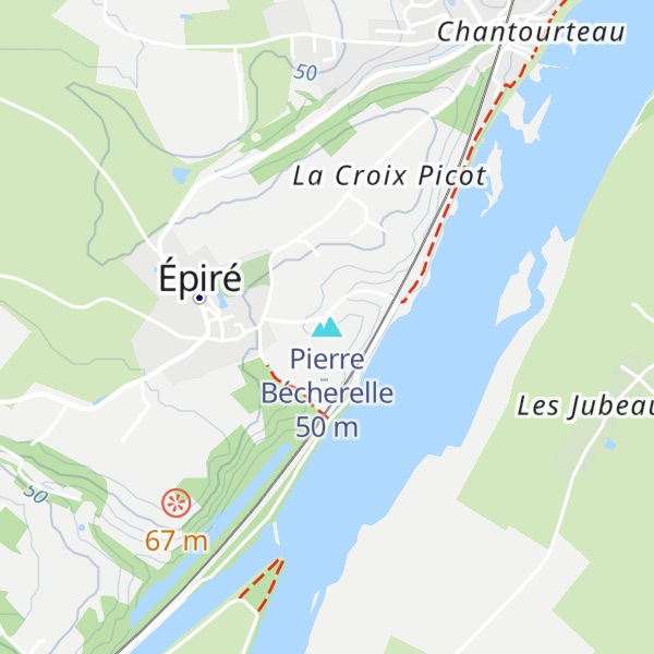 Map of Pierre Bécherelle