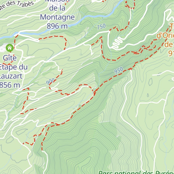 Map of Gîte Capiroo