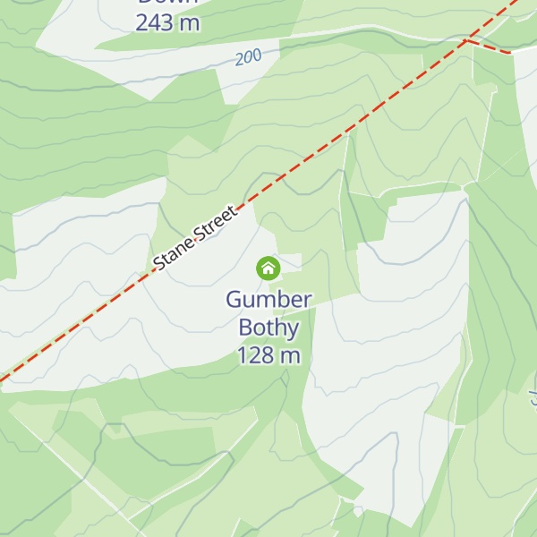 Map of Gumber Bothy