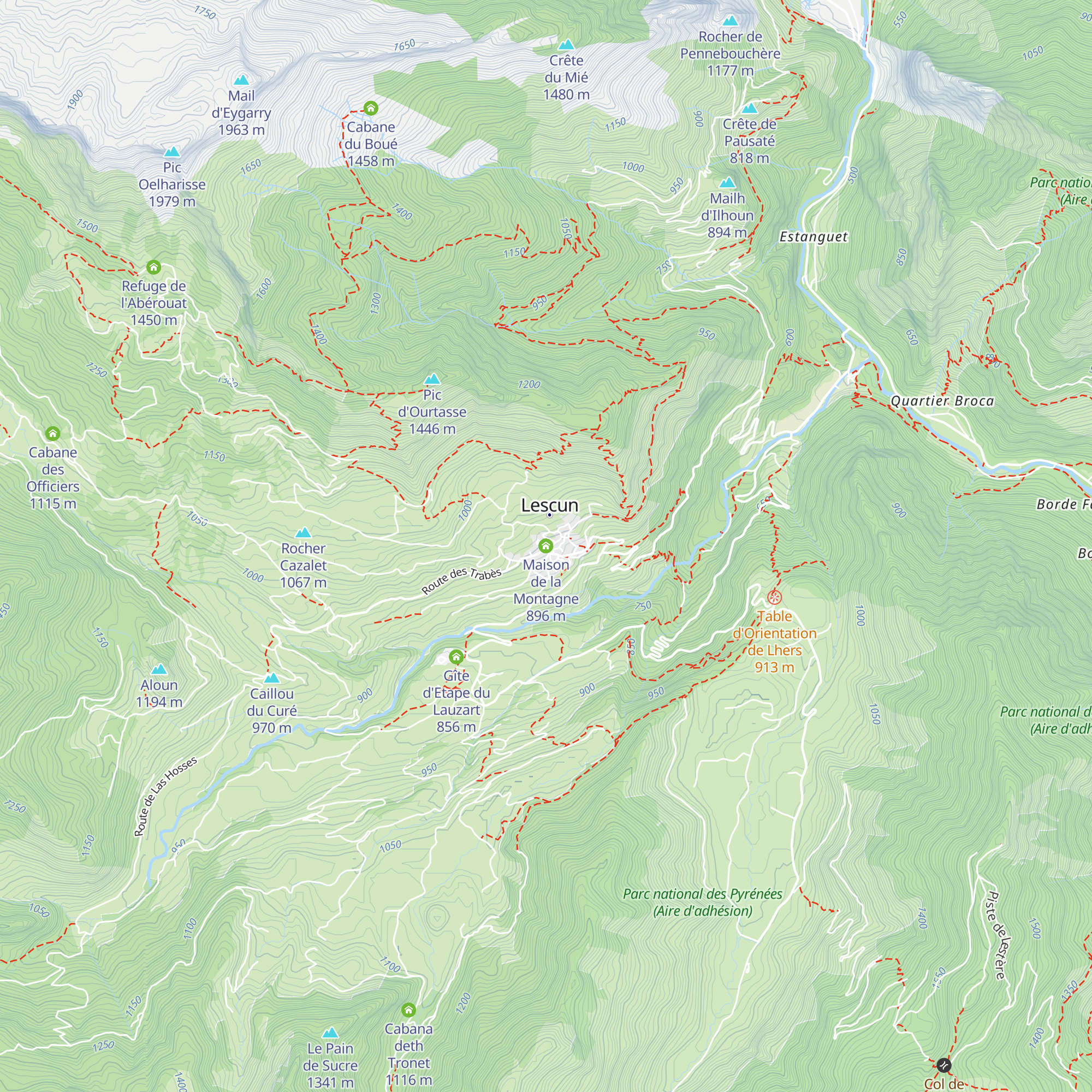 Maison de la Montagne map