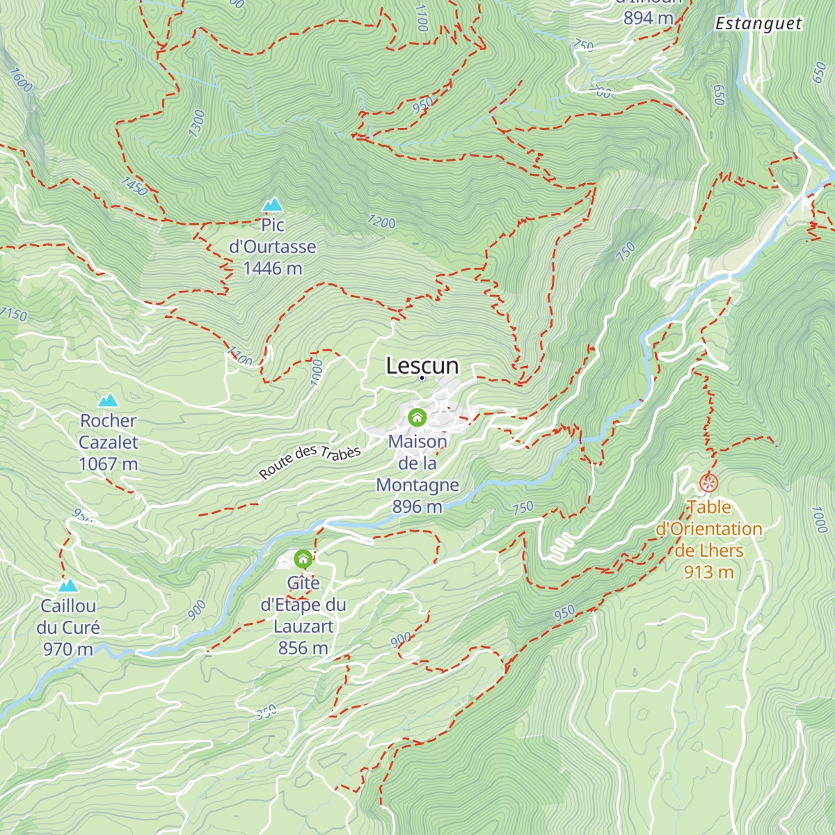 Maison de la Montagne map