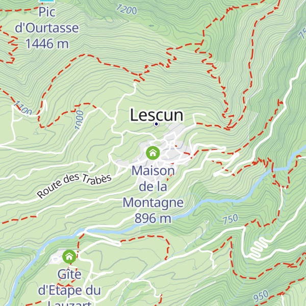 Map of Maison de la Montagne