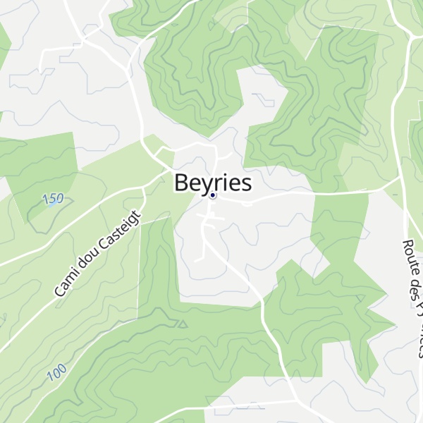 Map of Refuge pèlerins