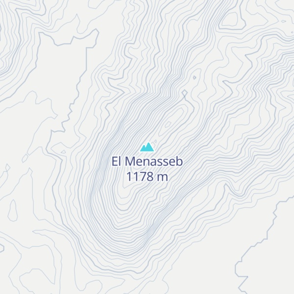 Map of El Menasseb