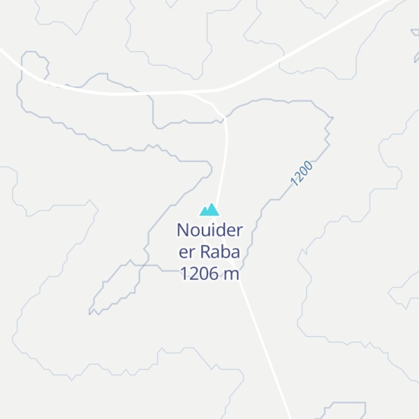 Map of Nouider er Raba
