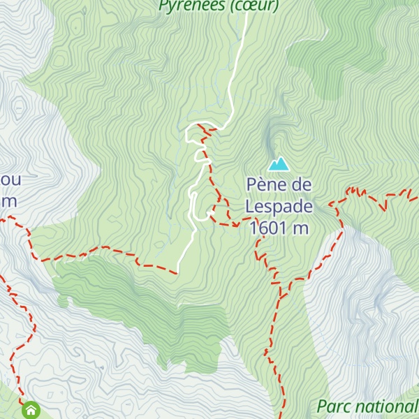 Map of Cabane d'eth Caillaü