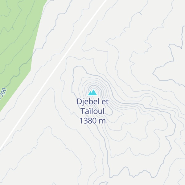 Map of Djebel et Taïloul