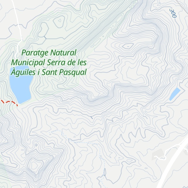 Map of Sierra de las Águilas