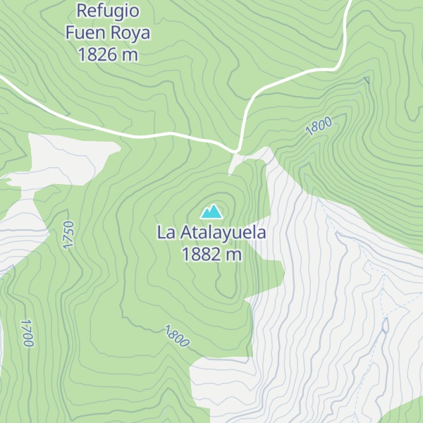 Map of La Atalayuela