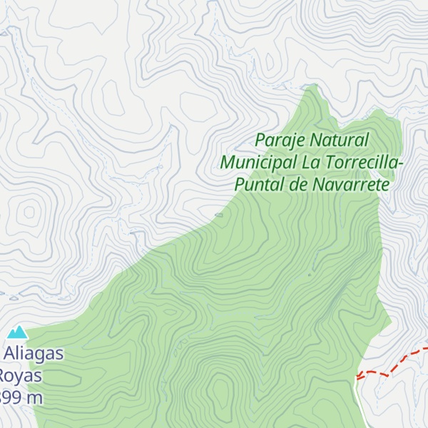 Map of El Contador
