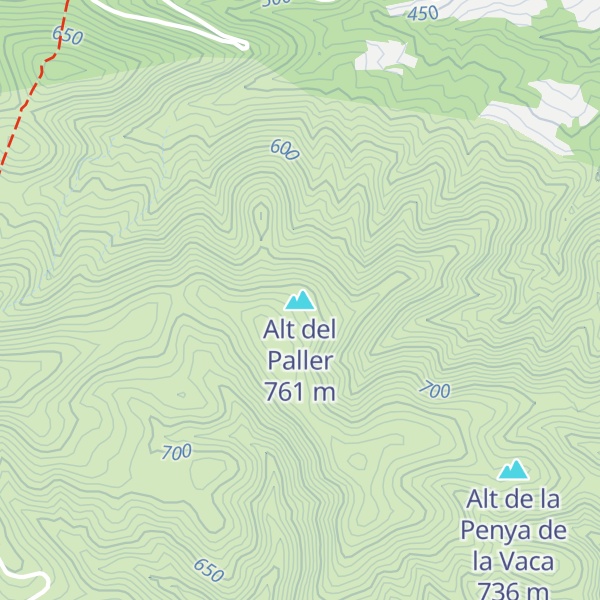 Map of Alt del Paller