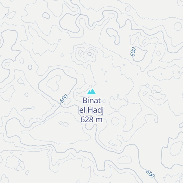 Map of Binat el Hadj