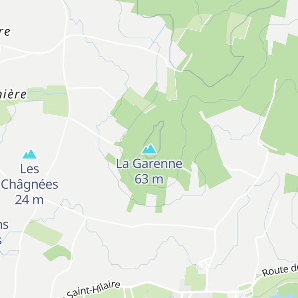 Map of La Garenne