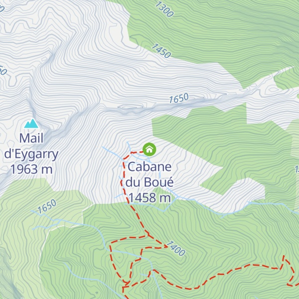 Map of Cabane du Boué